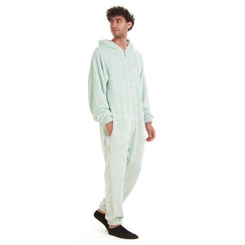 Snuggs Blanket Onesie Pistachio